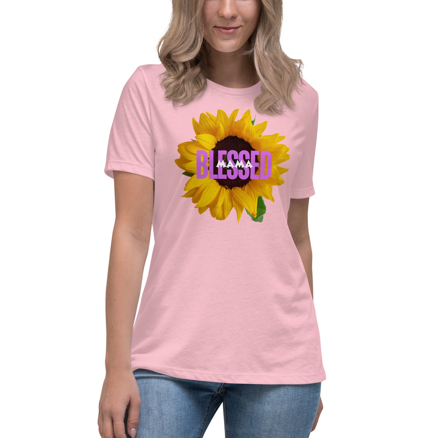 Blessed Mama - Women's Relaxed T-Shirt