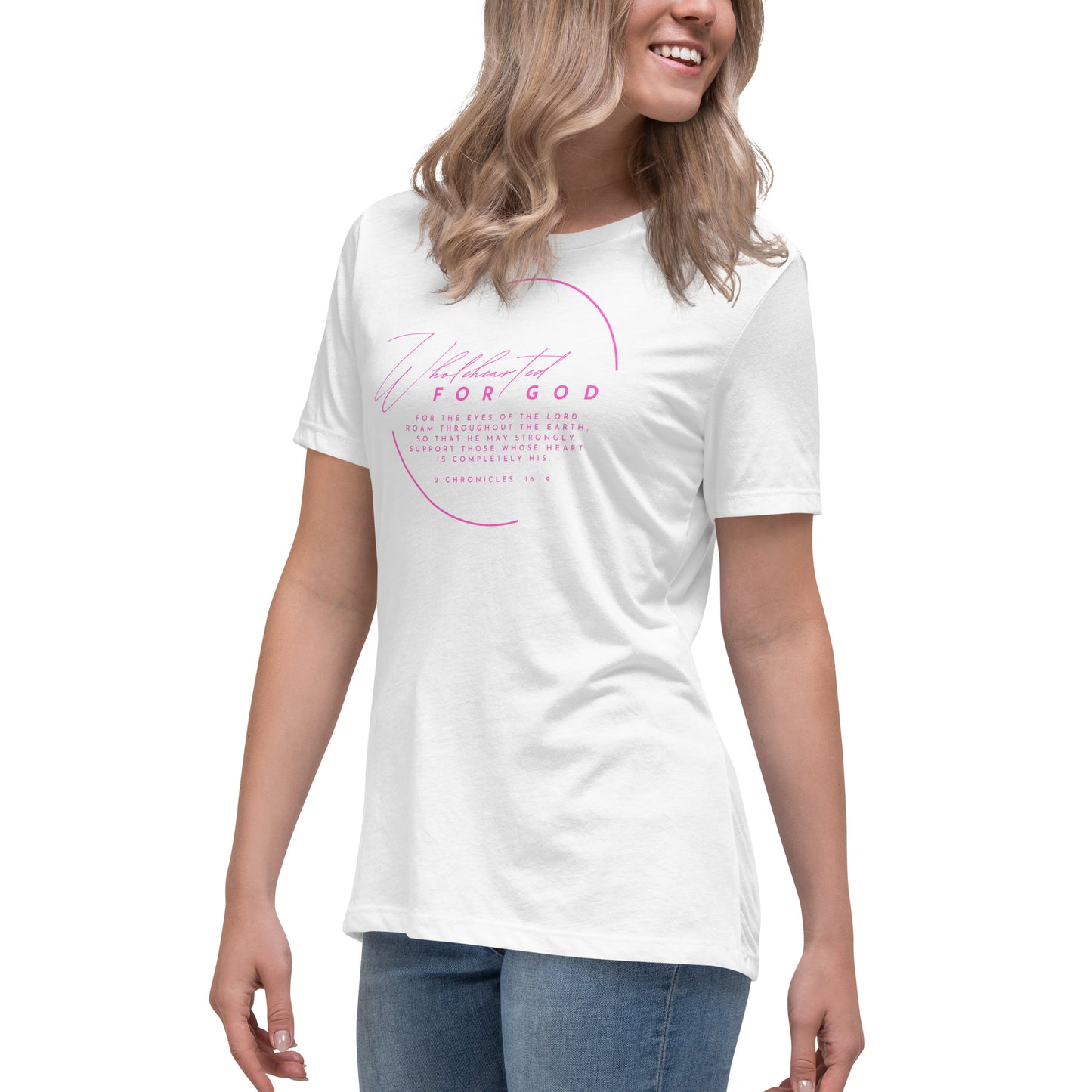 Wholehearted for God - Women's Relaxed T-Shirt