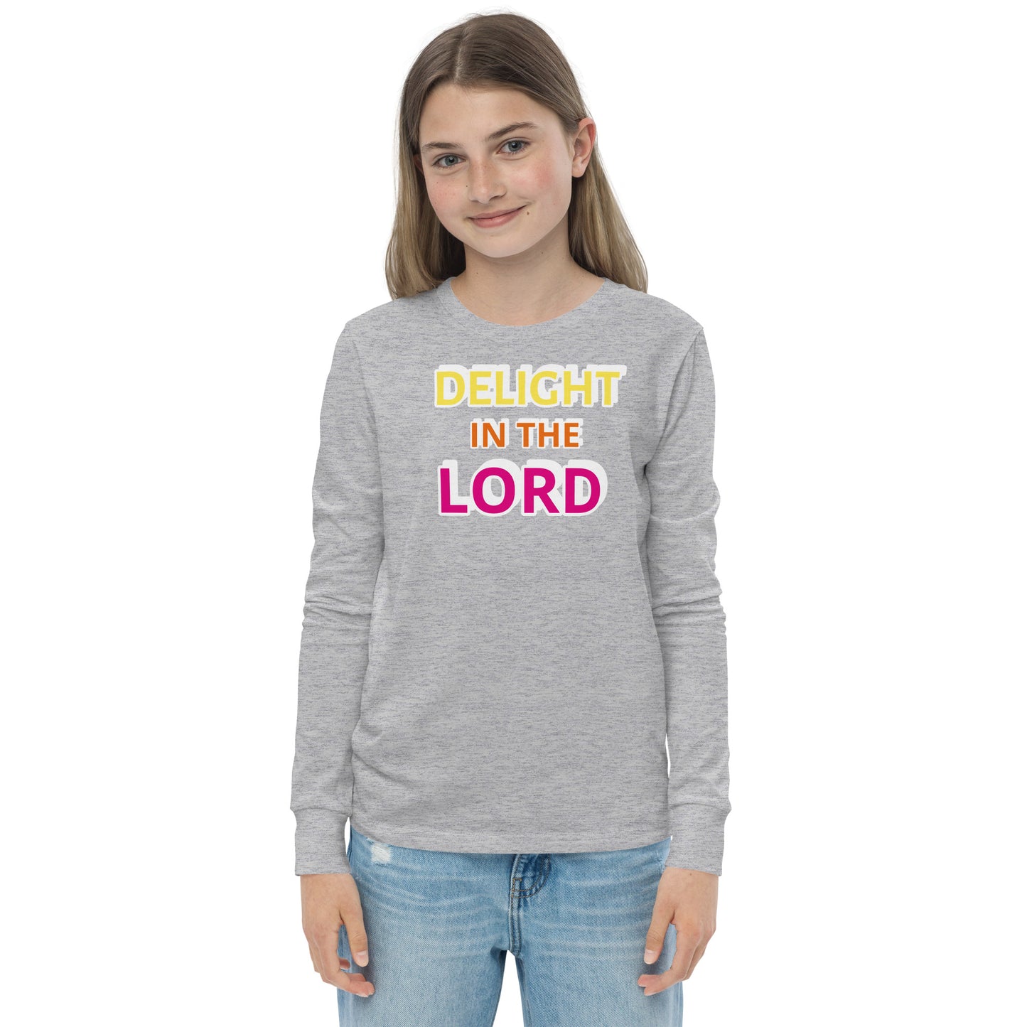 Delight In The LORD - Youth long sleeve tee